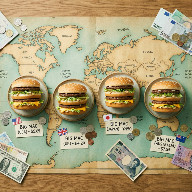Big Mac Price comparison globally